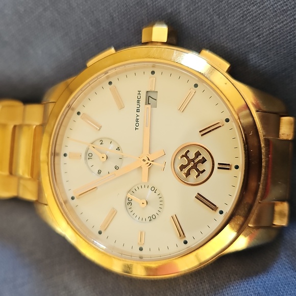 🛑TORY BURCH Collins 38MM Rose Gold Watch - Picture 2 of 6